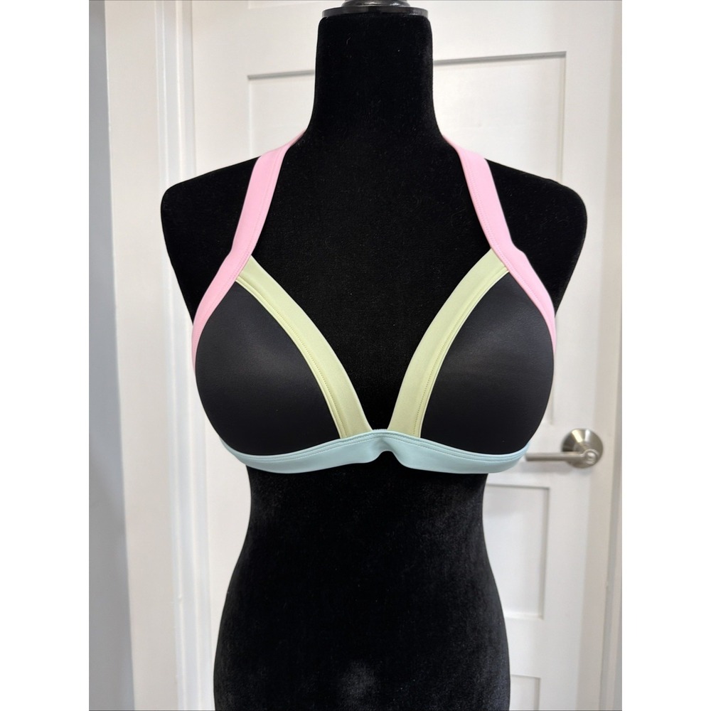 Victoria's Secret Sample Size L Pastel Colored Bra Swim Suit Top